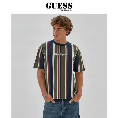 【38上新季】GUESSOriginals男士印花时尚经典短袖T恤商品大图