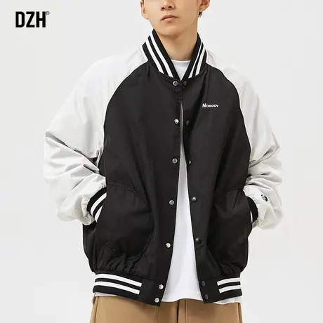 男士美式棒球服男春秋款运动服外套男款2024年宽松情侣夹克上衣服商品大图