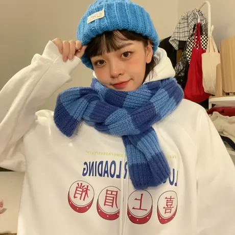 红续新年简约加绒加厚连帽卫衣女宽松慵懒风学生长袖外套秋冬新款图片