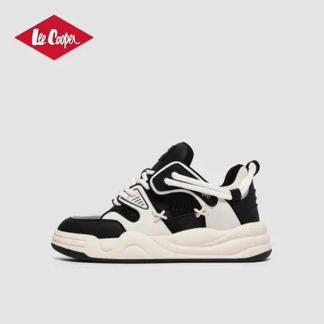 Lee Cooper2025春季新款板鞋男复古时尚拼接撞色滑板鞋街头风男鞋商品大图