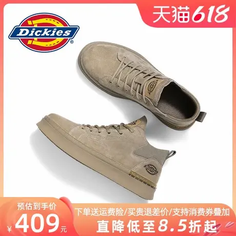 Dickies高帮鞋男夏季男鞋雪地靴加绒棉鞋板鞋马丁靴工装男士鞋子商品大图