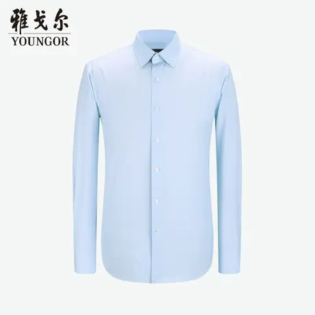 【商场同款】雅戈尔衬衫秋季官方商务休闲免烫柔软易打理长袖衬衫商品大图