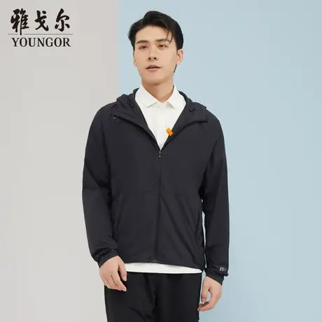 雅戈尔奥莱 商场同款男士单夹克秋冬新款官方商务休闲时尚薄外套商品大图