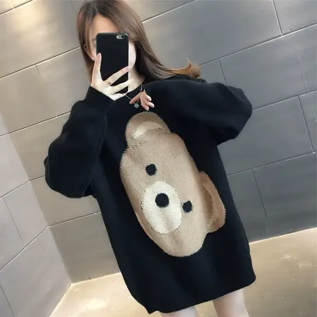 毛衣女装2024年新款春秋季女士春款春装宽松外穿上衣打底衫洋气潮商品大图