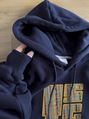 oversize重磅连帽卫衣女2024新款爆款秋冬季薄款宽松早春上衣外套商品大图