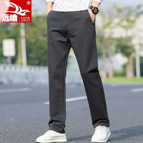 秋季休闲裤男裤2022新款男士秋冬宽松直筒修身百搭秋款裤子男款商品大图