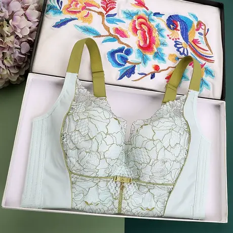 美容院调整型内衣女收副乳矫正外扩防下垂大胸显小胸文胸聚拢薄款商品大图