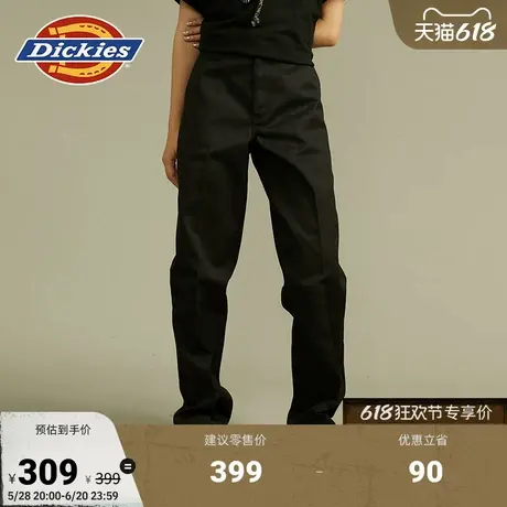 Dickies男女情侣简洁百搭新款工装春夏休闲长裤 经典工装裤图片