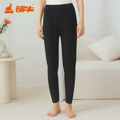 铜牛丝柔弹力绒贴护女裤 2024秋冬新款秋裤线裤女裤子VK271图片
