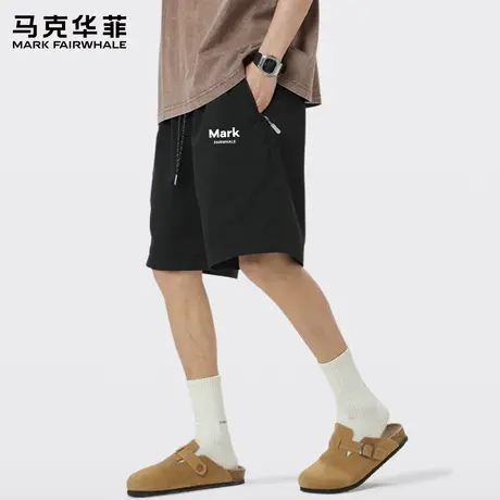 马克华菲工装短裤男夏季薄款运动休闲裤2025新款五分裤子男款潮X图片