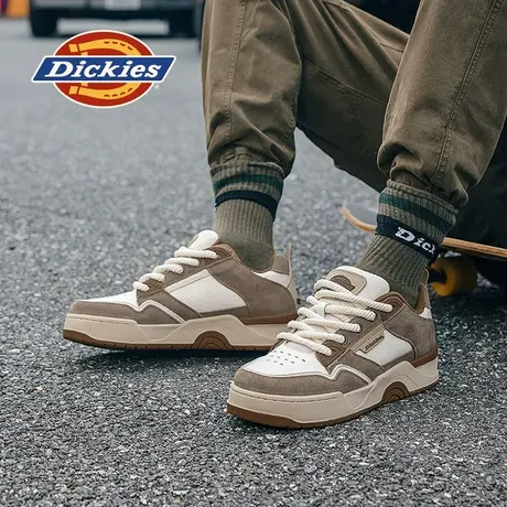 Dickies男鞋厚底板鞋2025新款春秋鞋子增高运动鞋男复古休闲鞋子商品大图