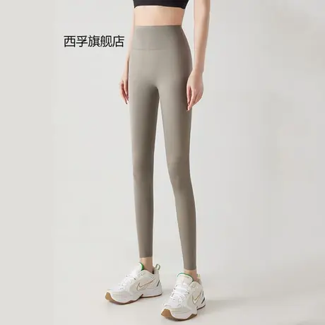 2023升级无尴尬线鲨鱼裤女春秋款女中腰时尚外穿夏薄款芭比裤商品大图