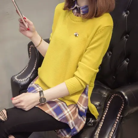 毛衣女装2023年新款秋冬季女士秋款秋装宽松外穿上衣服打底衫洋气图片