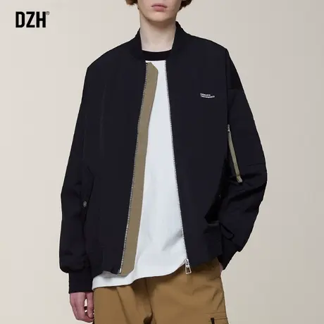 男士美式棒球服男款新款夹克外套男春秋款潮牌痞帅外衣男款夹克衫商品大图