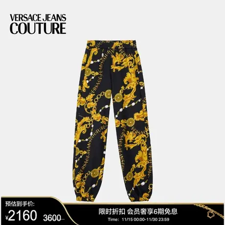 【甄选折扣】VERSACE JEANS COUTURE 女士Chain Couture运动裤商品大图