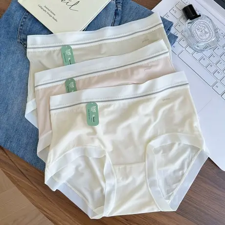 80支莫代尔~四季爽滑内裤女包臀中高腰打底短裤柔软不夹臀夏薄款商品大图