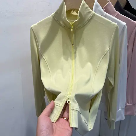 设计感双拉链口袋半高领长袖T恤女2024早春新款洋气打底衫上衣潮图片