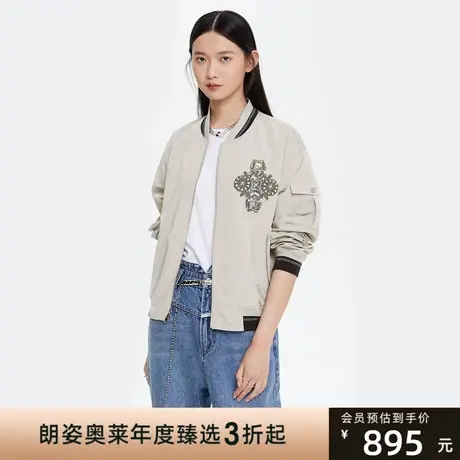 LANCY/朗姿新款商场同款专柜正品度假短外套休闲外套女图片