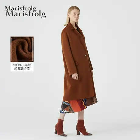 【奥莱清仓保暖季特价 】玛丝菲尔毛呢外套商品大图