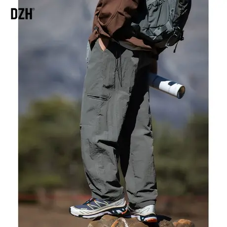 男士美式机能冲锋裤男户外徒步速干登山裤男款工装裤长裤伞兵裤子商品大图