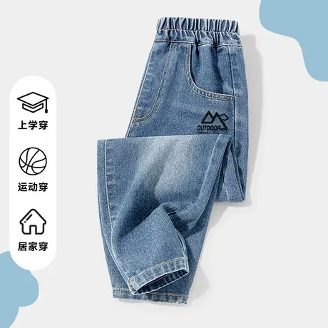 班尼路童装YBB系列男童长裤时尚百搭儿童休闲牛仔裤秋季男孩裤子图片