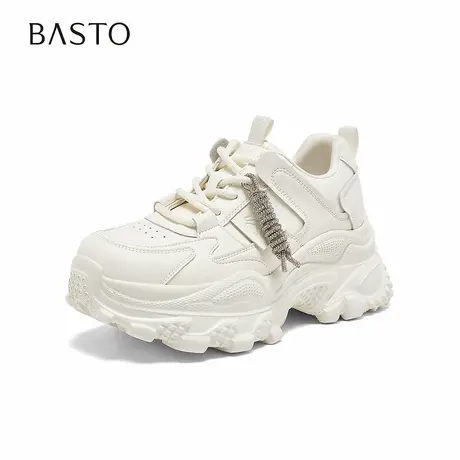 【好物体验专享】百思图2026春季商场新款老爹鞋女鞋B0218AM6商品大图