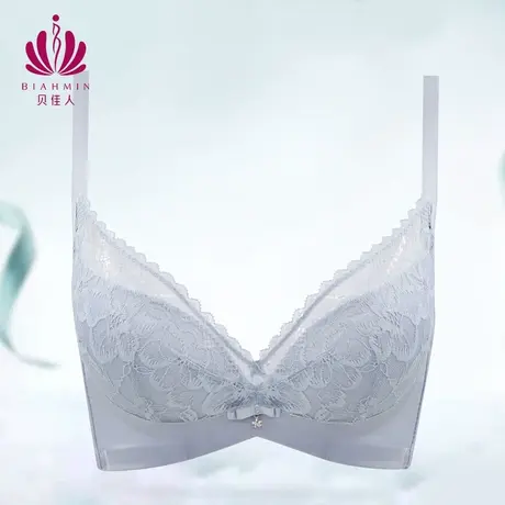 贝佳人柔软婴儿棉上薄下厚舒适聚拢文胸2022内衣轻盈无感BW912007图片