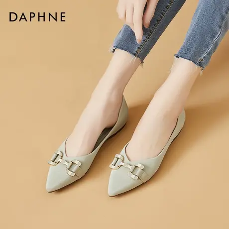 达芙妮软底孕妇鞋女一脚蹬夏季脚浮肿宽松怀孕期百搭春秋外穿平底图片