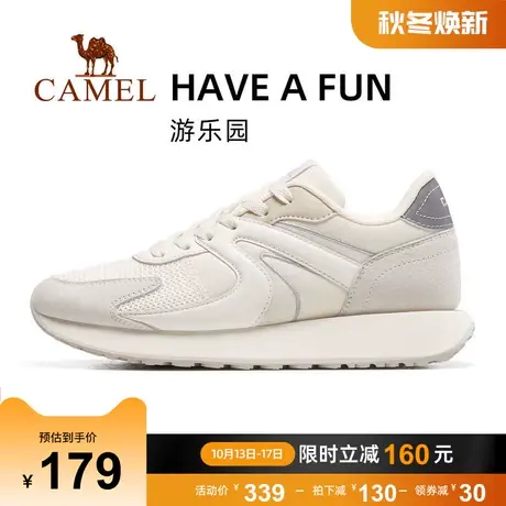 【游乐园】骆驼运动鞋女士2023春季时尚防滑护趾时尚运动休闲鞋女商品大图