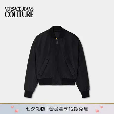 【新品】VERSACE JEANS COUTURE PorcelainBarocco双面飞行员夹克图片