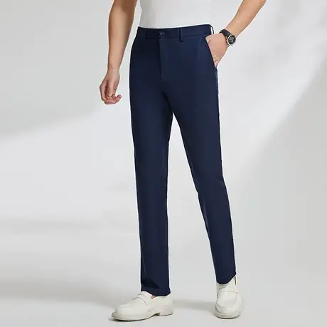 【轻薄凉感】雅戈尔春夏季休闲裤户外商务长裤子男士冰丝薄款长裤商品大图