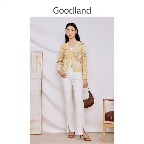 不上同款-音儿美地女装2023秋季毛针织衫商品大图