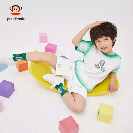 大嘴猴童装男童短袖t恤2023年夏季新品半袖中大儿童纯棉上衣体恤商品大图