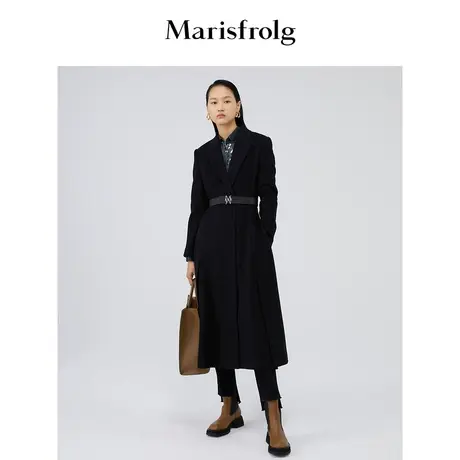 【奥莱清仓保暖季特价 】玛丝菲尔毛呢外套商品大图