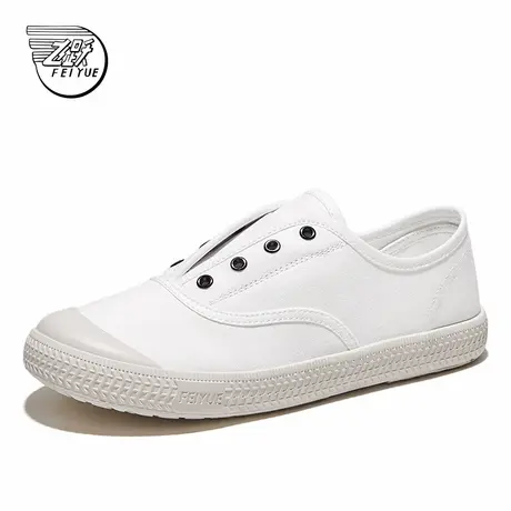 feiyue/飞跃芝麻街联名款帆布鞋女秋季懒人一脚蹬百搭德训鞋男719商品大图