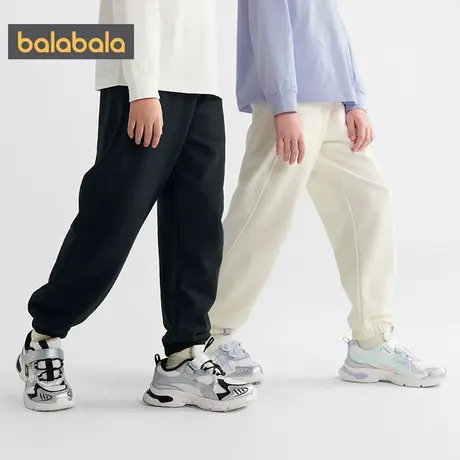 巴拉巴拉儿童裤子男童女童运动裤秋装2025新款童装中大童卫裤长裤商品大图