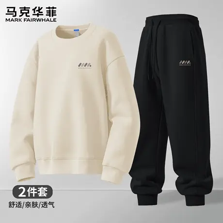 马克华菲运动套装男2025新款秋季卫衣休闲长裤男士穿搭一整套潮X图片