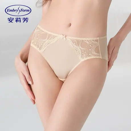 【林依轮直播间】安莉芳蕾丝女士内裤低腰三角内裤E3W1113商品大图