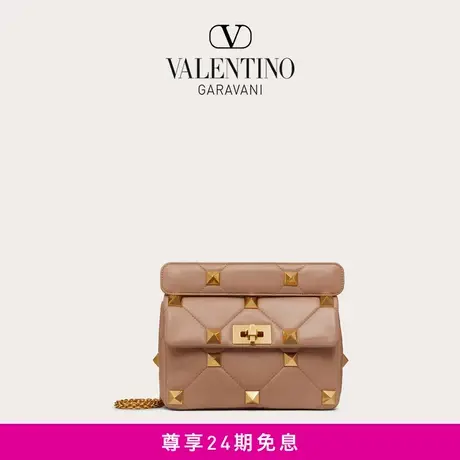 【24期免息】华伦天奴VALENTINO女士 ROMAN STUD 软羊革肩背包商品大图