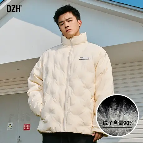 男生情侣短款羽绒服男冬季加厚2024新款运动保暖面包服羽绒防寒服图片