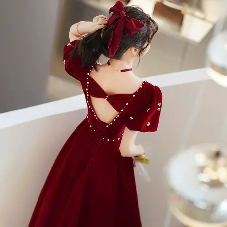 敬酒服新娘2023新款夏季结婚高端订婚回门简单大气红色礼服设计感图片