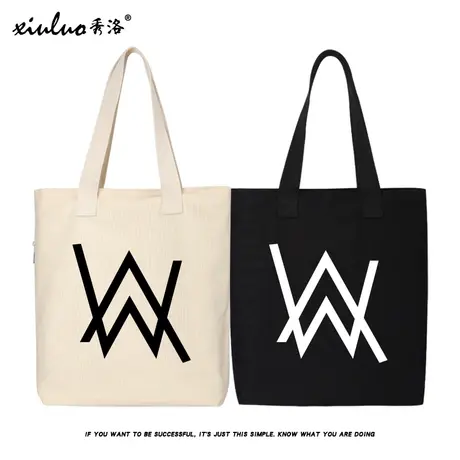 秀洛艾伦沃克背包alan walker周边alanwalker帆布包女单肩包商品大图