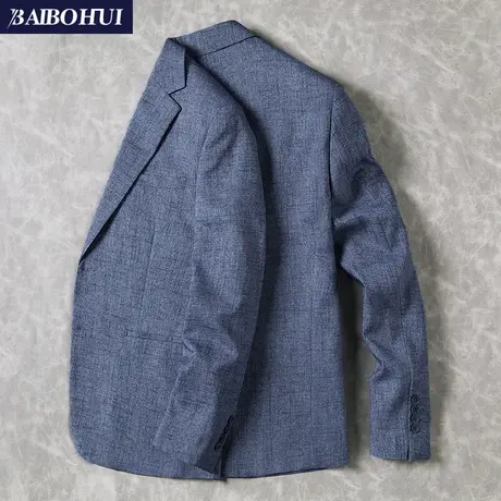 休闲西装外套男士春季新款韩版青年潮流小西服男修身薄款单件上衣商品大图