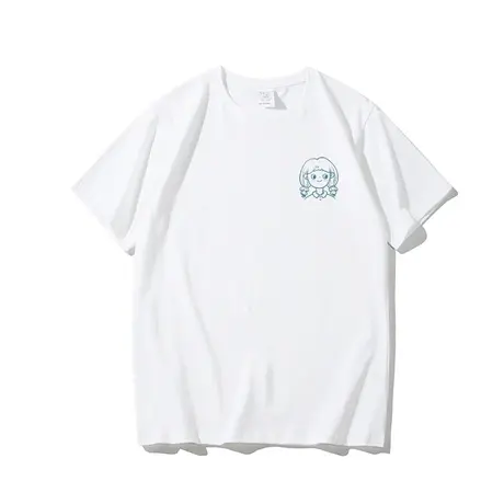 2023新款夏季港风情侣头像t恤女短袖宽松韩版纯棉学生ins上衣女商品大图