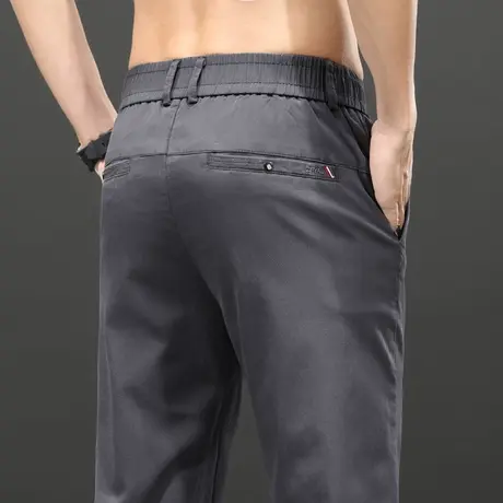 夏季男士商务正装西裤春秋款春季男装2024新款弹力直筒休闲长裤子商品大图