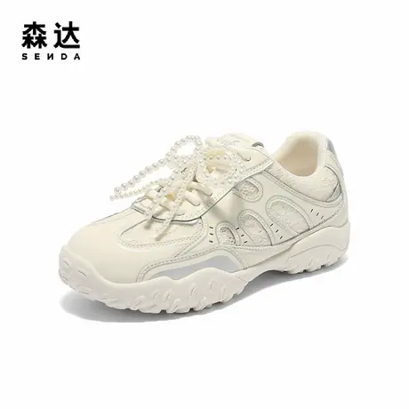 【新品试用】森达德训鞋女款2025秋新商场同款芭蕾运动鞋XQA01CM5图片
