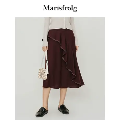 【奥莱清仓保暖季特价 】玛丝菲尔半身裙商品大图