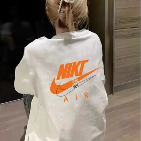 官方正品奥特莱斯夏季新款男女运动大码短袖t恤情侣纯棉体恤上衣图片