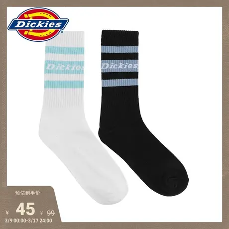 Dickies 工装多色logo袜子 女春夏配饰袜子图片