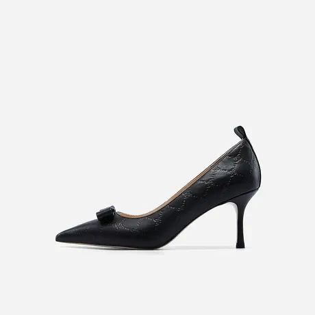 Nine West/玖熙2023年春夏新款高跟鞋女尖头小礼节细跟通勤单鞋女图片
